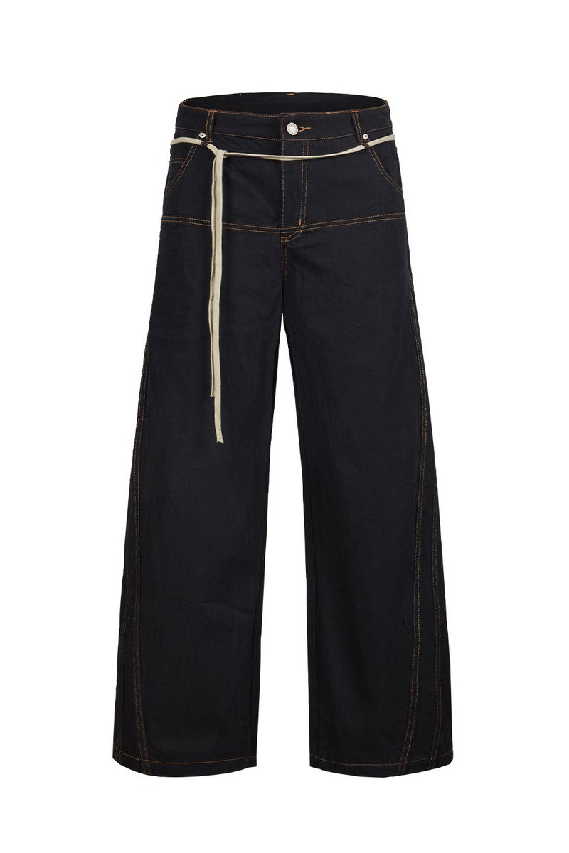 Twill Cut Loose Pants