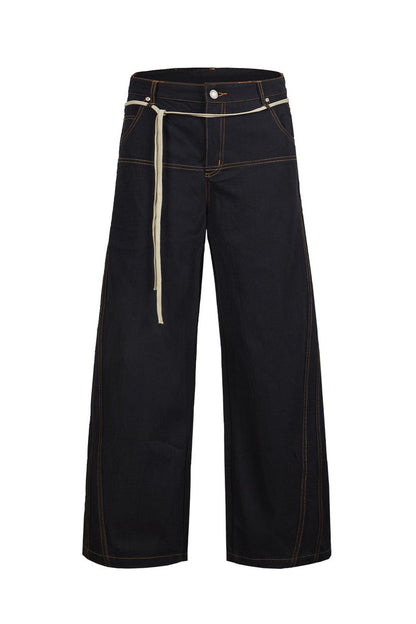 Twill Cut Loose Pants