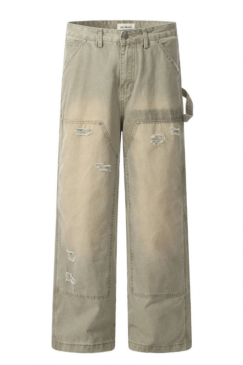 Vintage Distressed Work Pants