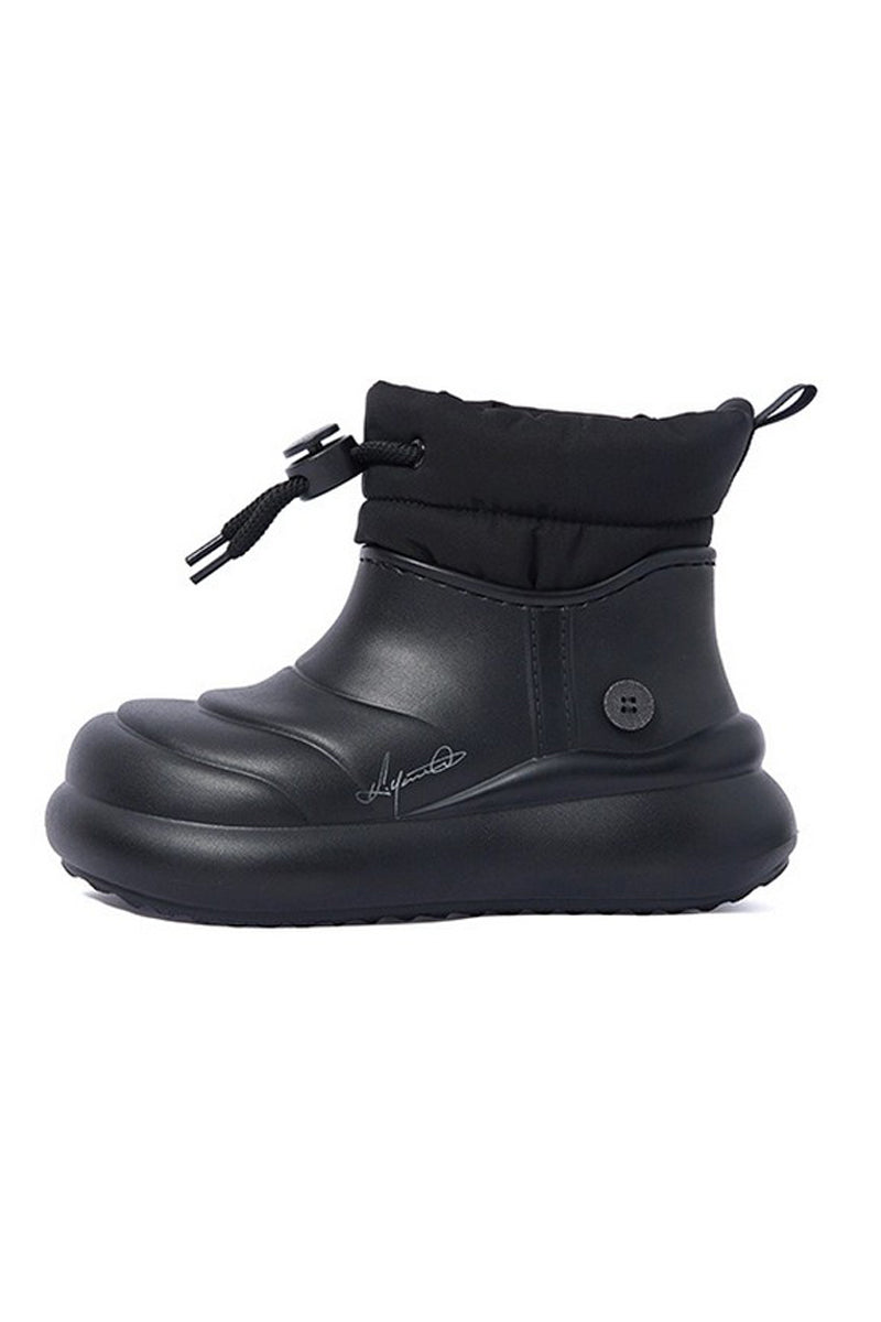 Fleece Lined Chunky Winter Boots