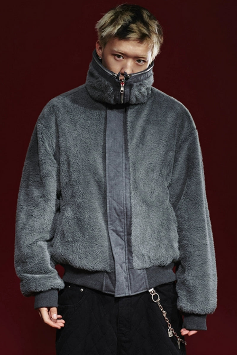 Reversible Fleece-Lined MA1 Jacket