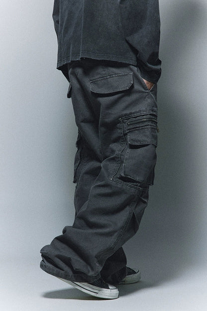 410G Heavyweight Stonewashed Cargo Pants