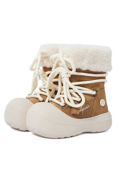 Fleece Lined Tall Winter Boots