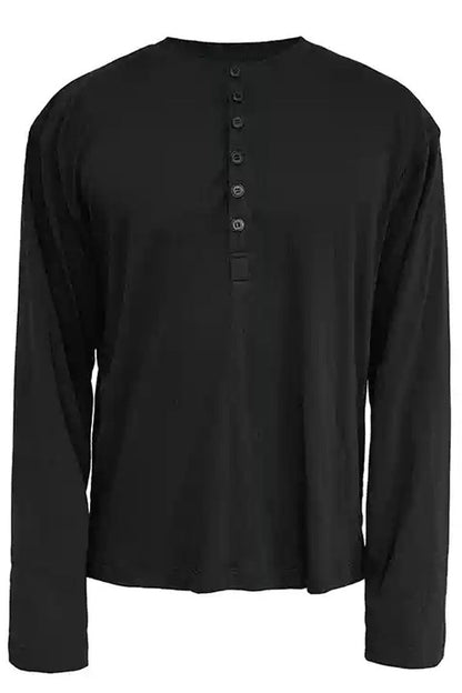 Henry Collar Knit Shirt
