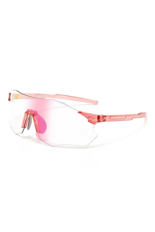 Frameless Photochromic Sport Sunglasses