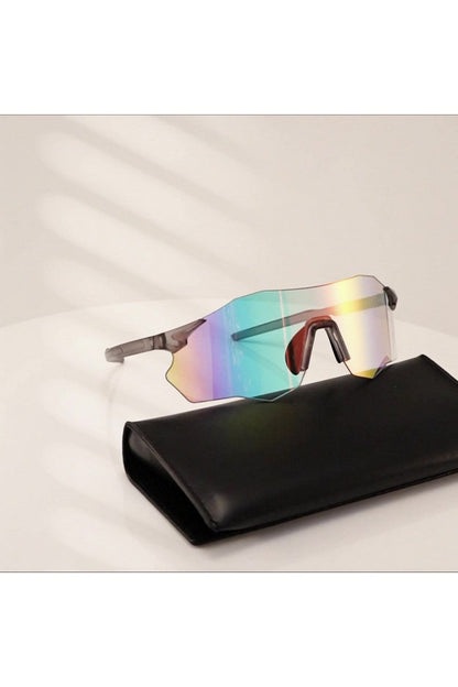 Frameless Photochromic Sport Sunglasses