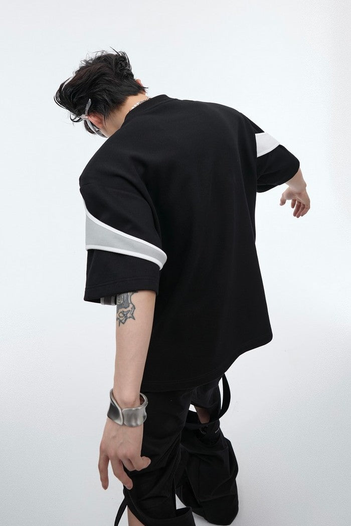 Deconstruction Double Layer Tee