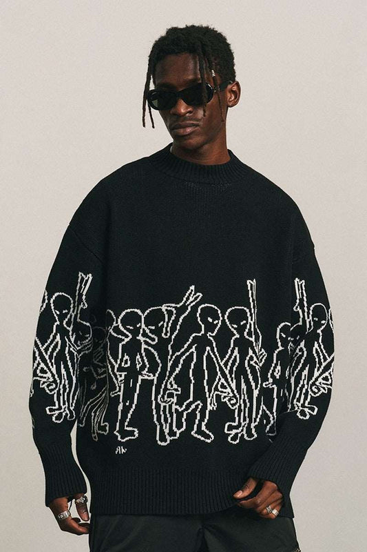 ANT Aliens Knitted Sweater