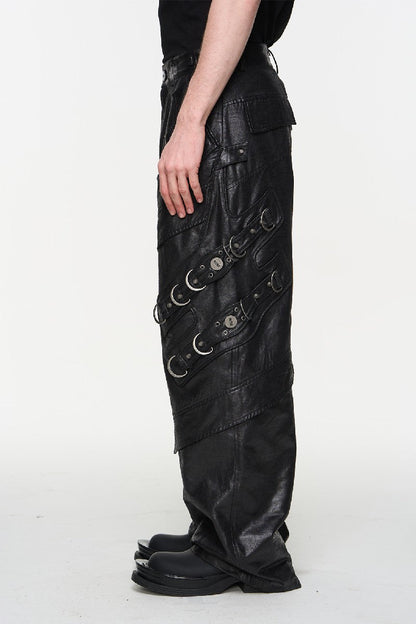 Heavy Metal Trim Moto Cargo Pants