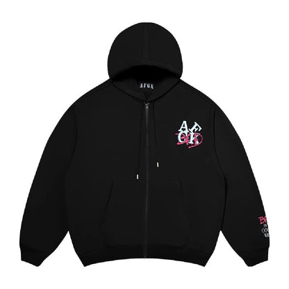 Logo Zip-Up Hoodie