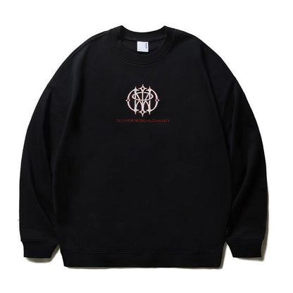 Embroidered Round Logo L/S Tee