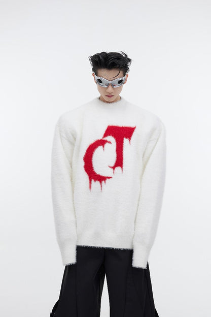 Mohair Logo Sweater