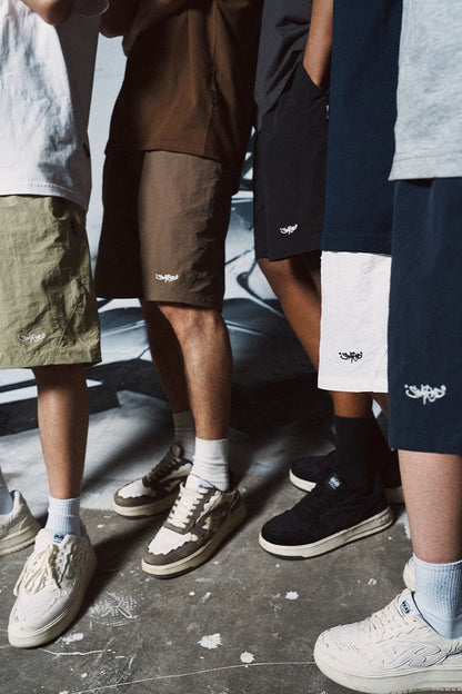 Nylon Logo Shorts