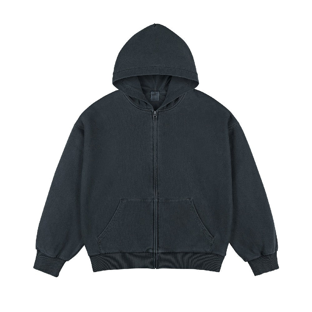 Faded Zip-Up Hoodie