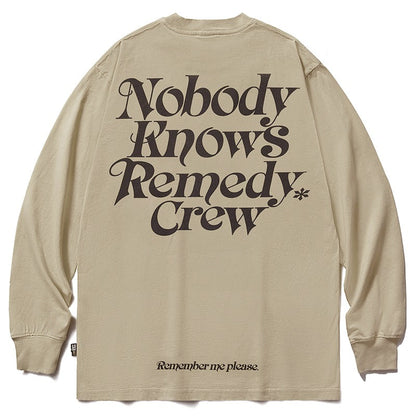 RMY Crew Gothic Font L/S Tee