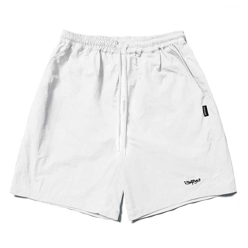 Nylon Logo Shorts