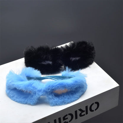 Furry Narrow Sunglasses