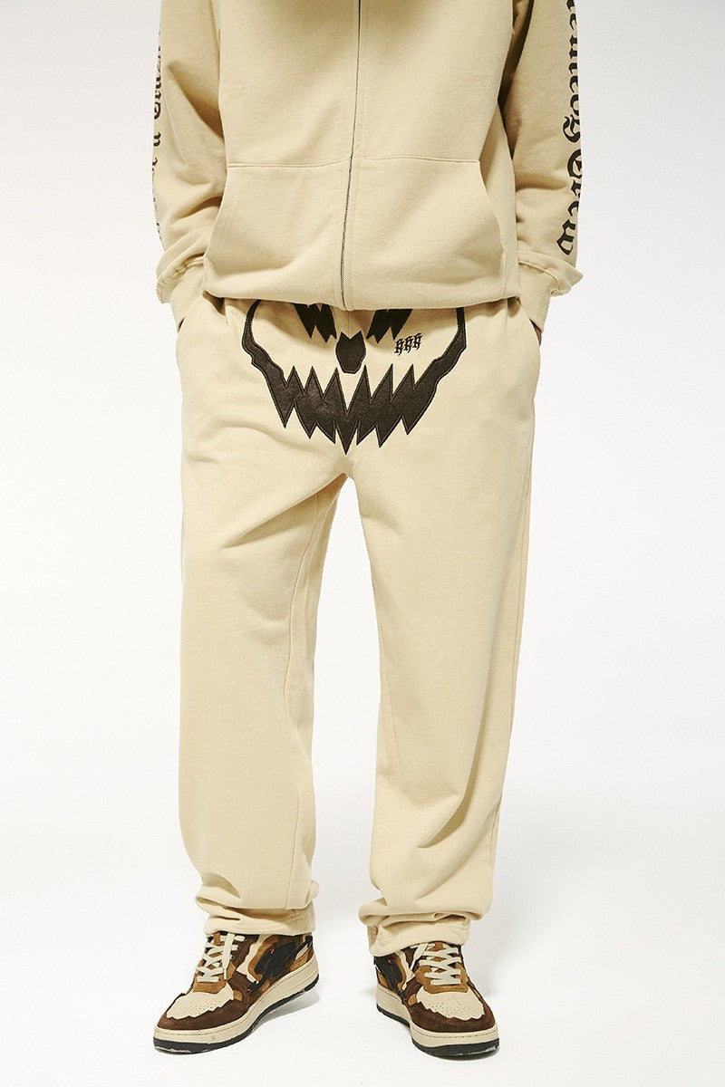 Embroidered Clown Sweatpants