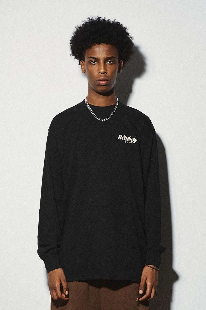 Crew Logo LS Tee