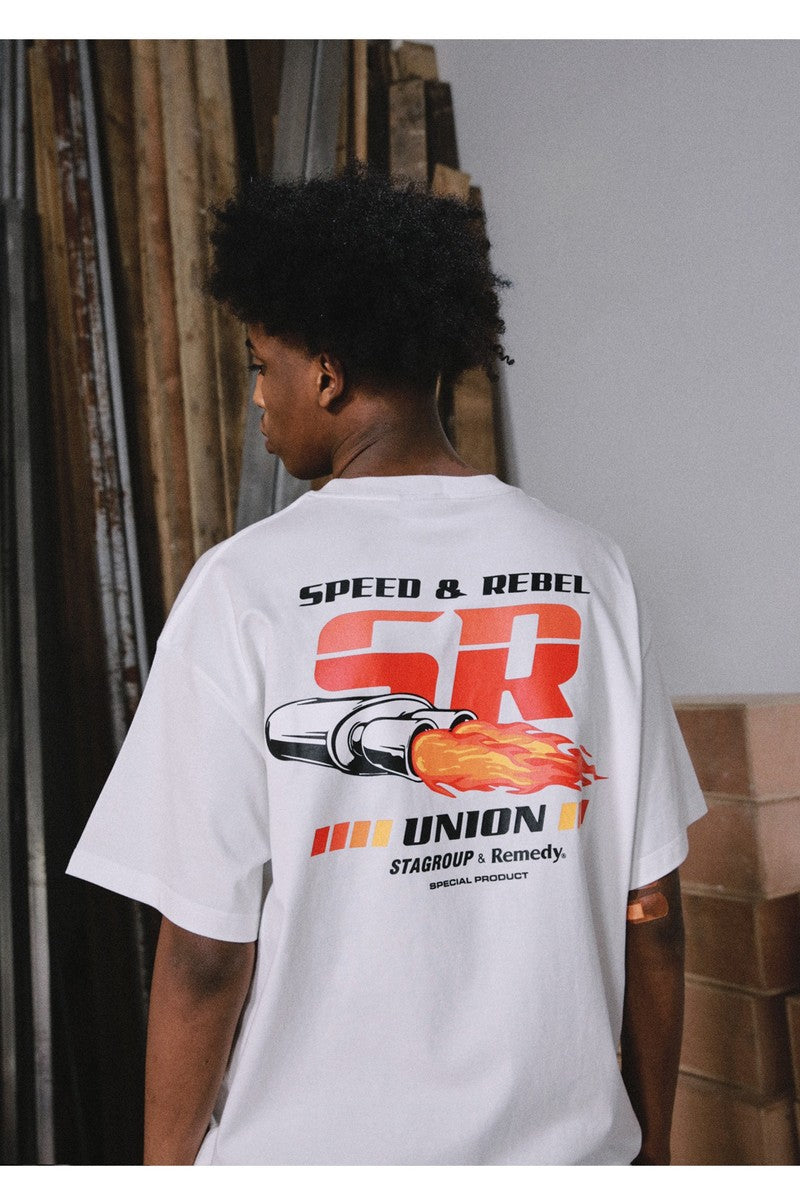 Engine Print Tee