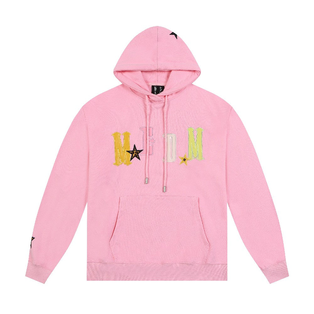 Patches Stars Logo Hoodie