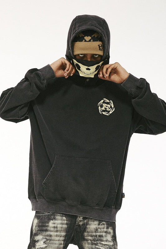 RMY Skull Face Hoodie