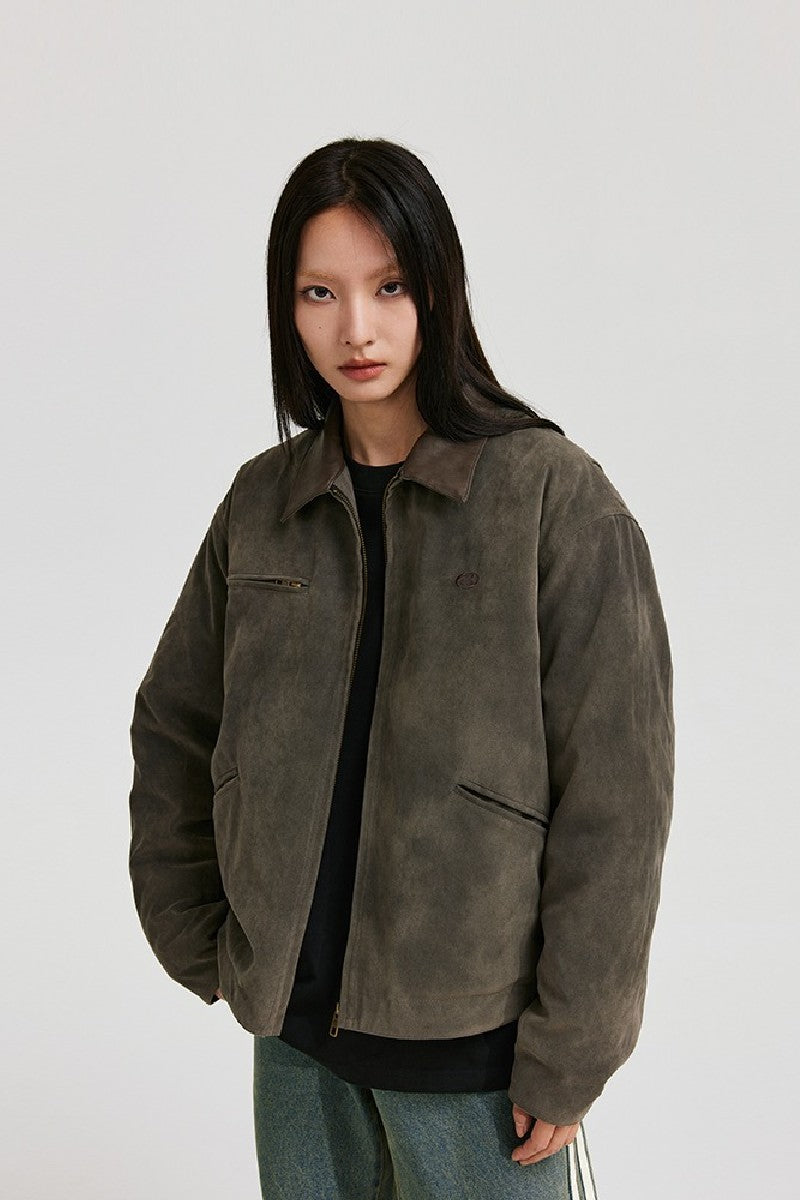 Suede Work Jacket