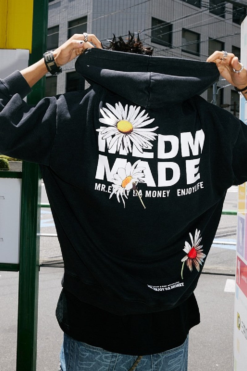 Made Logo Print Hoodie