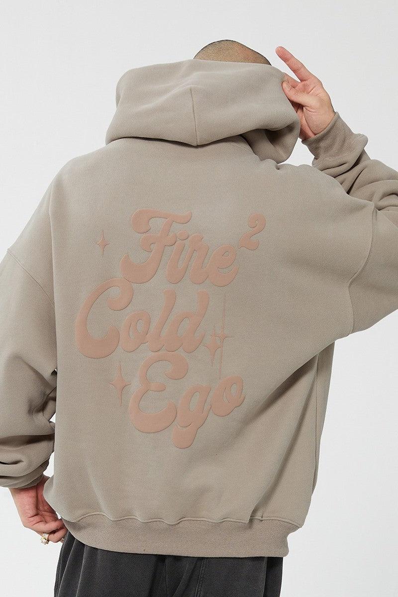 Foam Print Logo Hoodie