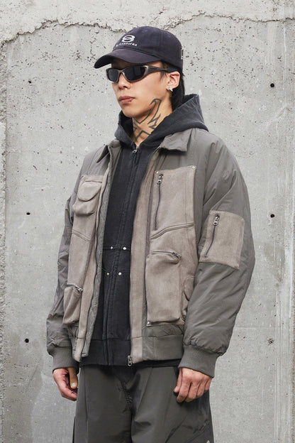 Multi Pocket Bomber Jacket