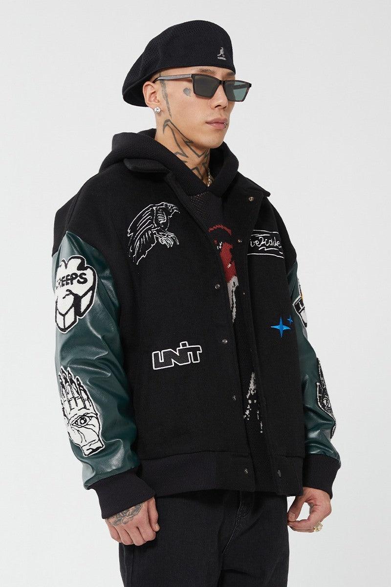 Adepth Wool Varsity Jacket