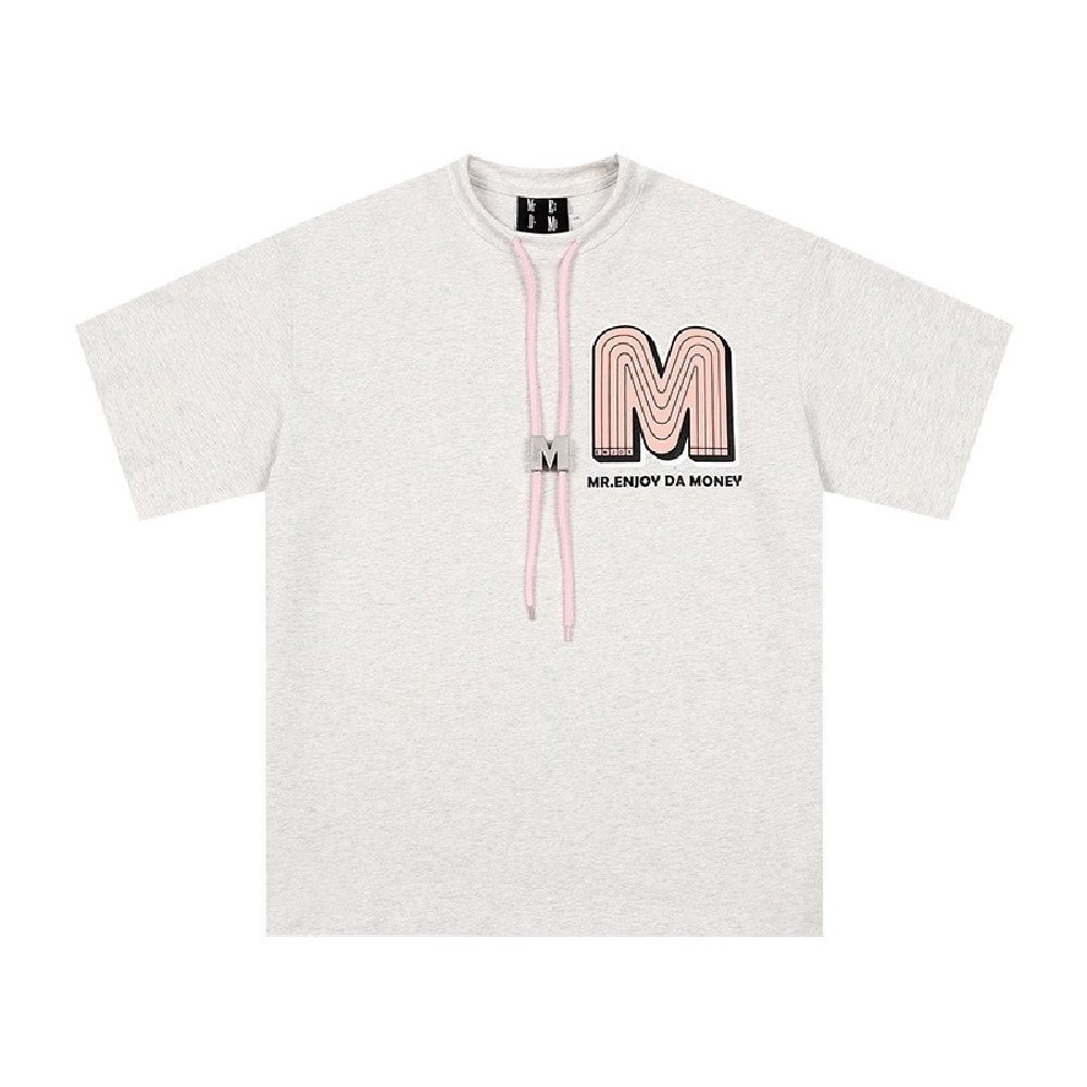 Flower Foam Print Logo Tee