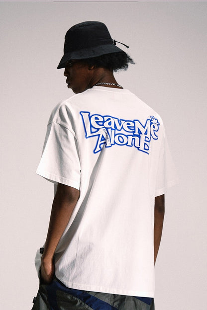 Leave Me Alone Print Tee