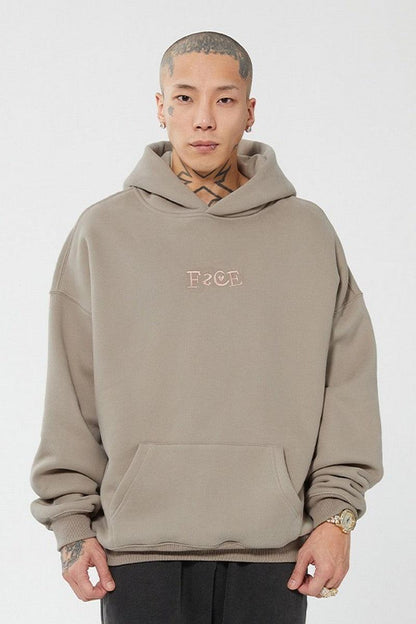 Foam Print Logo Hoodie