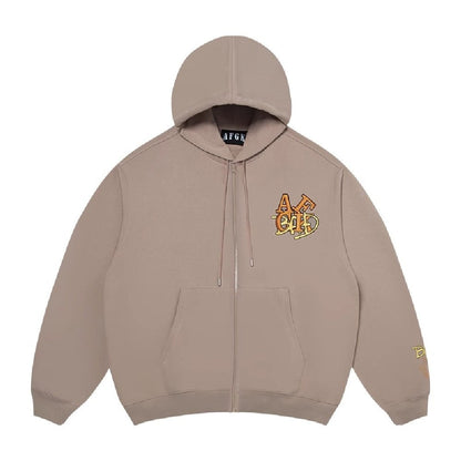 Logo Zip-Up Hoodie