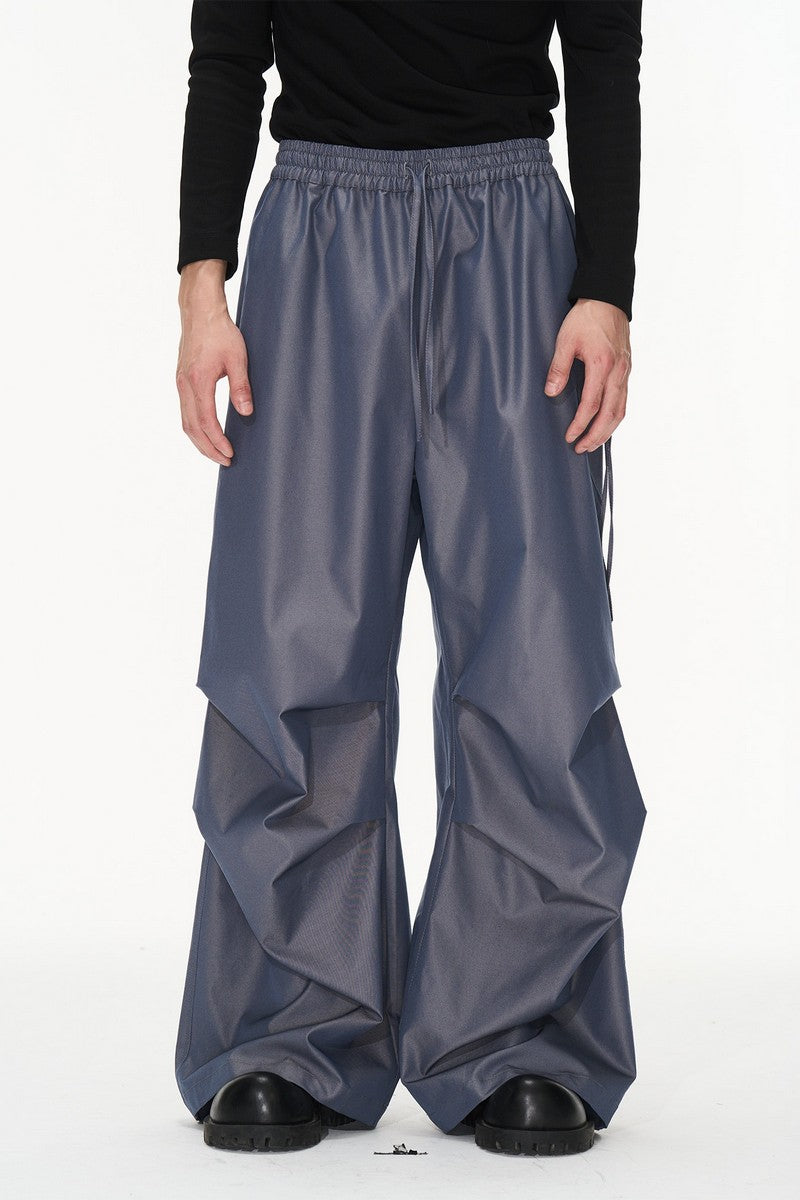 Oversized Pleated Pants