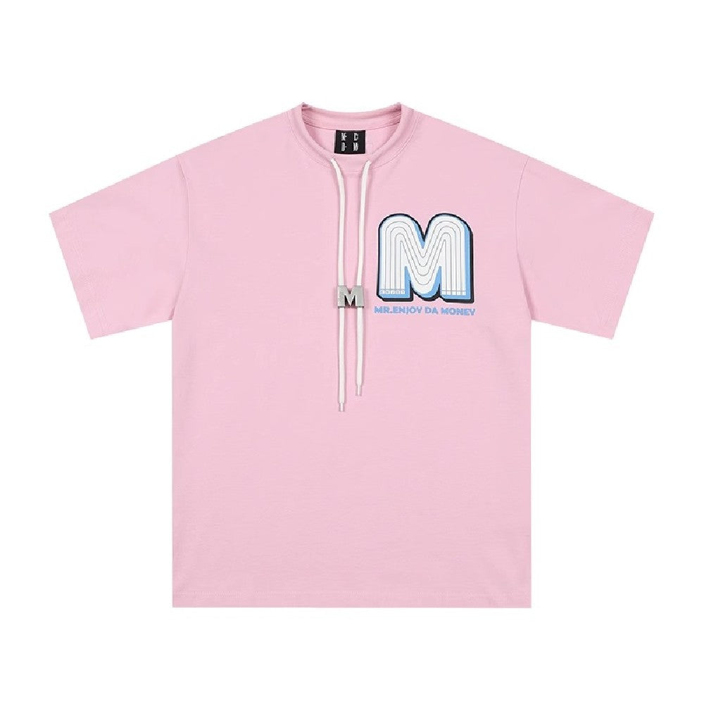 Flower Foam Print Logo Tee