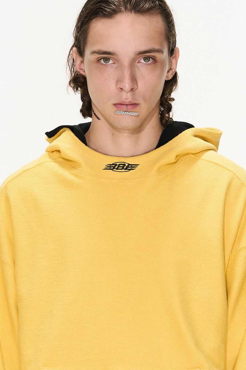 Heavy Embroidered Logo Hoodie