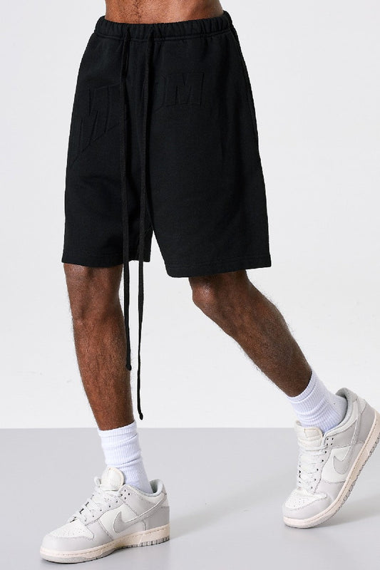 Embossed Logo Shorts