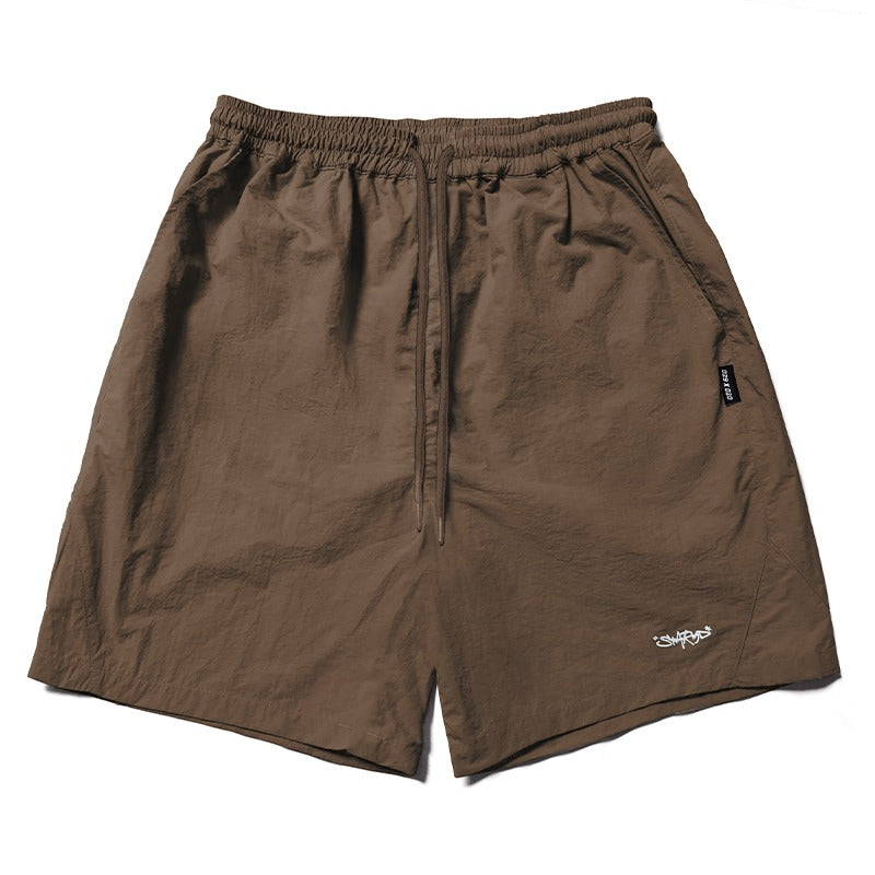 Nylon Logo Shorts