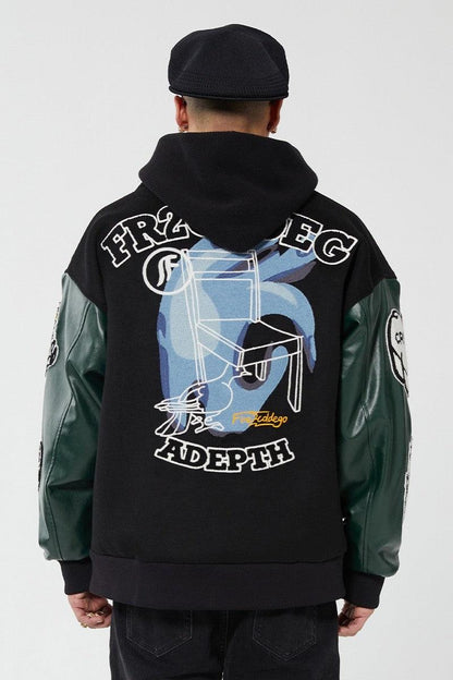 Adepth Wool Varsity Jacket