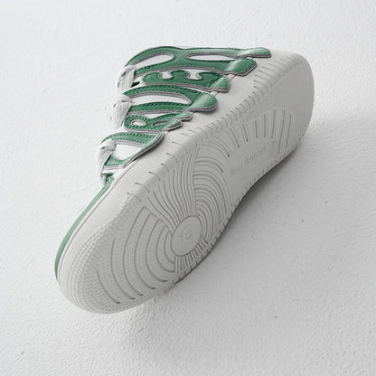 Skater 001 Green Sneakers