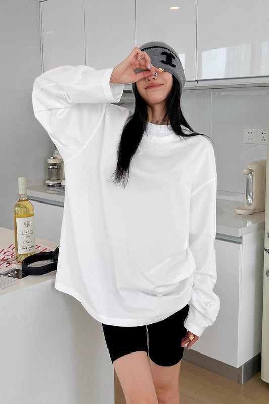 Pure Cotton Long Sleeve Tee