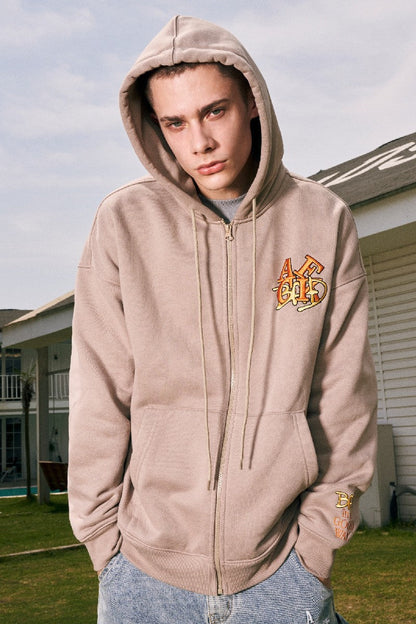 Logo Zip-Up Hoodie