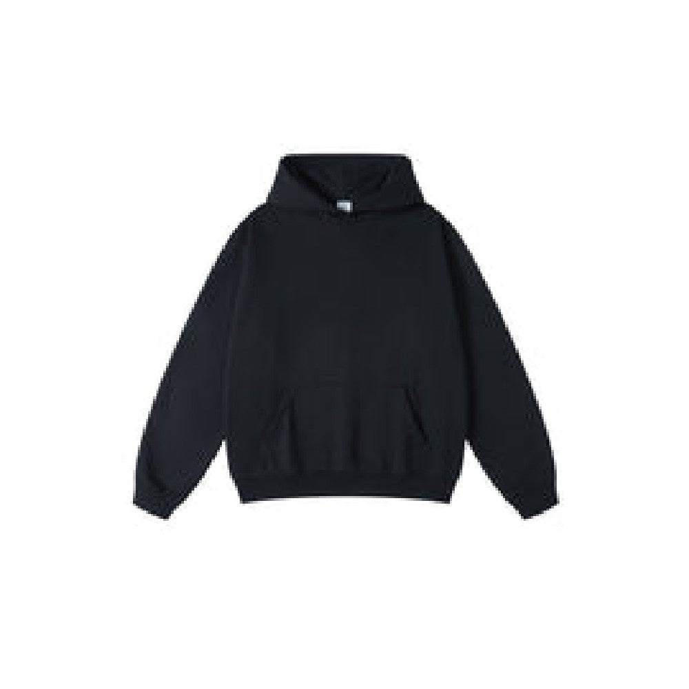 445G Solid Basic Hoodie