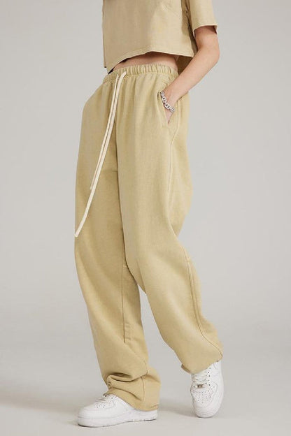 380G Pleat Relaxed Sweatpants