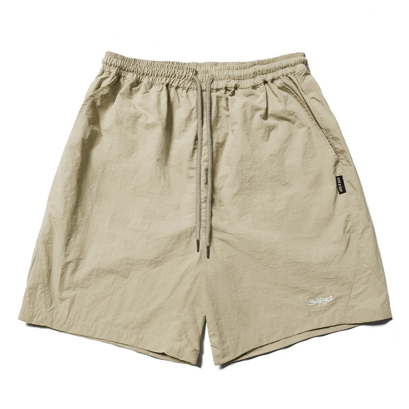 Nylon Logo Shorts