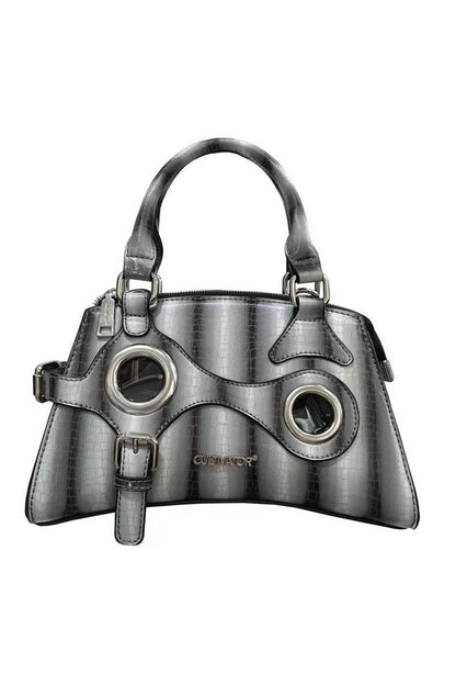 Snake Pattern Futuristic Handbag