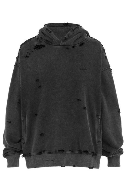 Distressed Hoodie