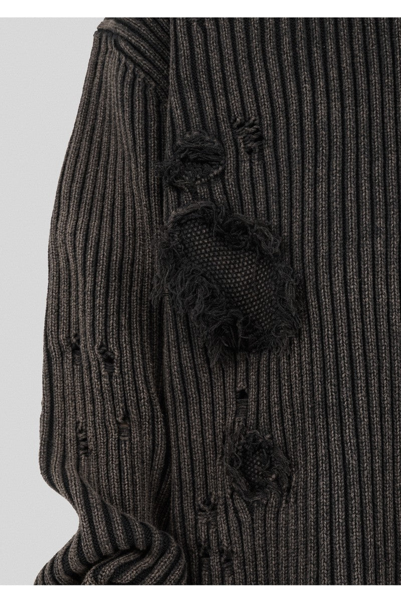 Destroyed Knit Sweater